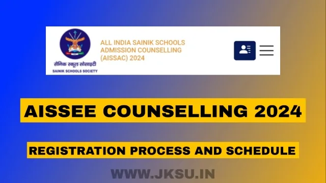 AISSEE Counselling 2024