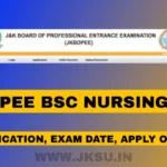 JKBOPEE B.Sc Nursing 2024