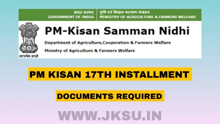 PM Kisan 2024 Documents Required