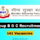 BSF Group B & C Recruitment 2024