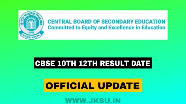 Cbse 10th 12th result date