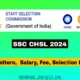 SSC CHSL 2024 Paper Pattern, Salary, Fee, Selection Process.