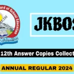 JKBOSE 12th Answer Copies Collection 2024
