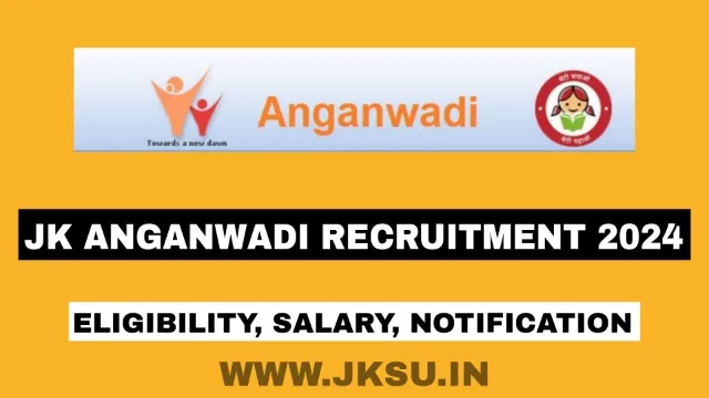 JK Anganwadi Recruitment 2024