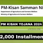 Pm Kisan ₹2000 Installment Date
